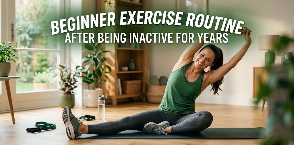 Beginner Exercise Routine After Being Inactive for Years