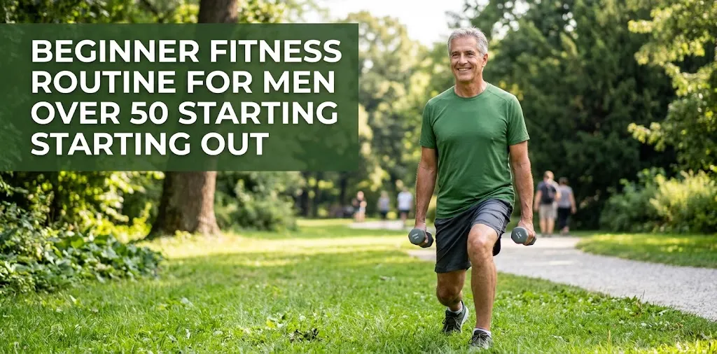 Beginner Fitness Routine for Men Over 50 Starting Out