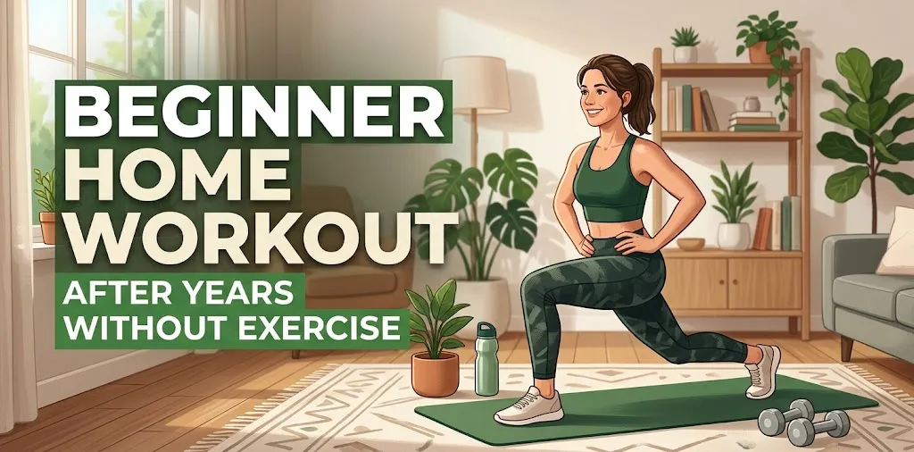 Beginner Home Workout After Years Without Exercise