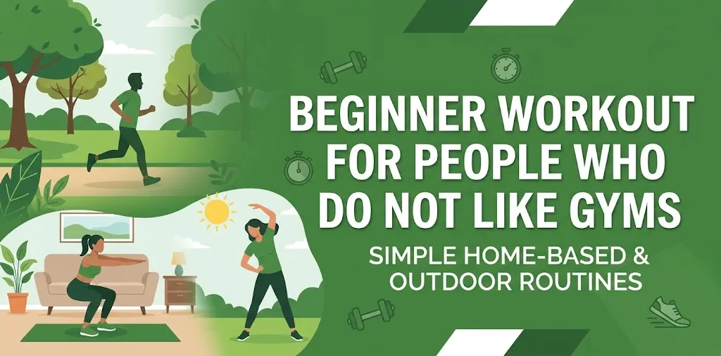 Beginner Workout for People Who Do Not Like Gyms