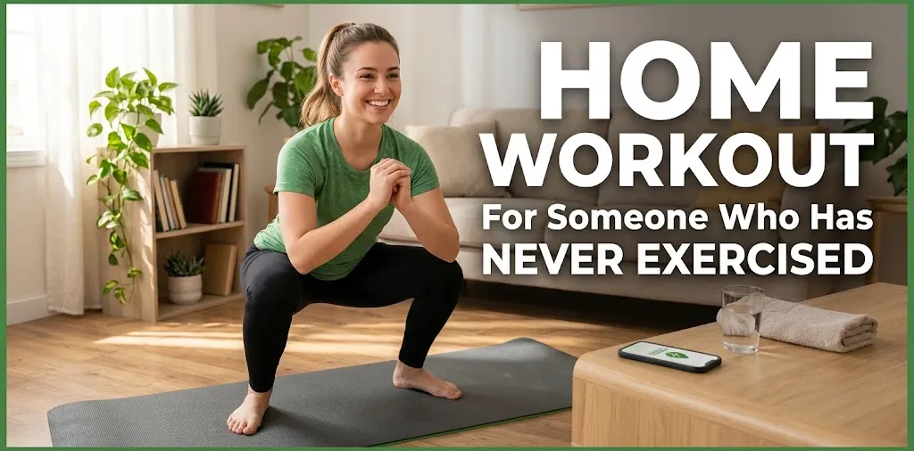 Home Workout for Someone Who Has Never Exercised