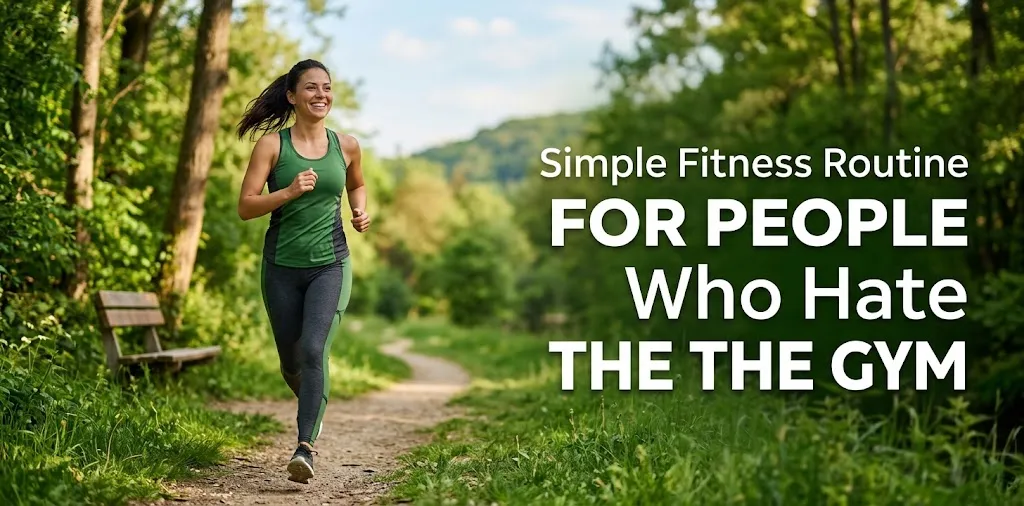 Simple Fitness Routine for People Who Hate the Gym