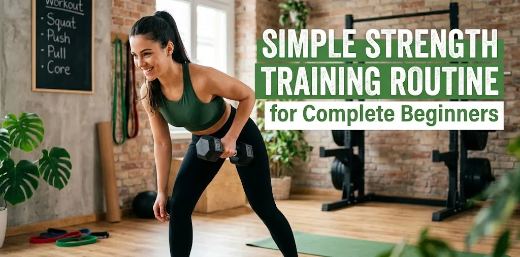 Simple Strength Training Routine for Complete Beginners