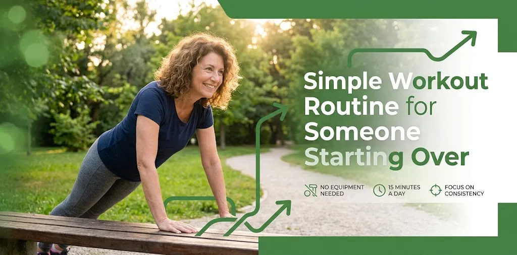 Simple Workout Routine for Someone Starting Over